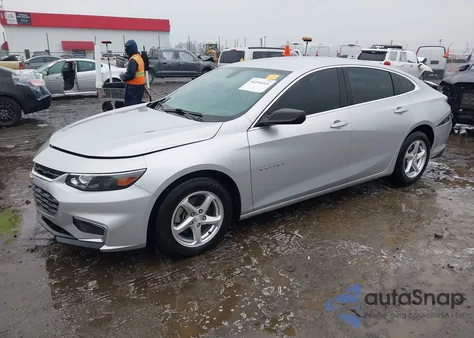 2017 Chevrolet Malibu Ls из США, поврежденный, VIN 1G1ZB5ST3HF240313